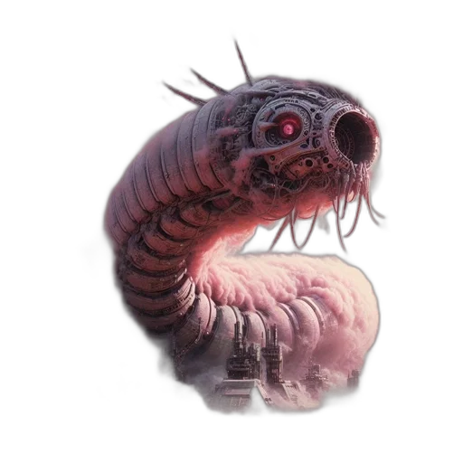 creature, animal, dragon, robot transparent PNG cut-out