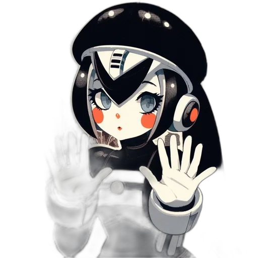 robot, mask, face, staff transparent PNG cut-out