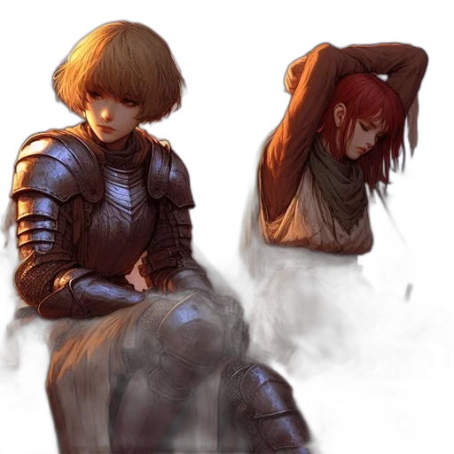 concept art, fantasy art, photorealistic, comic book art transparent PNG cut-out