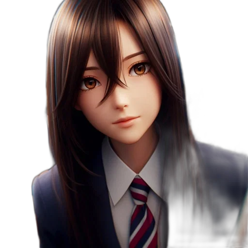 face, staff, hair, robot transparent PNG cut-out