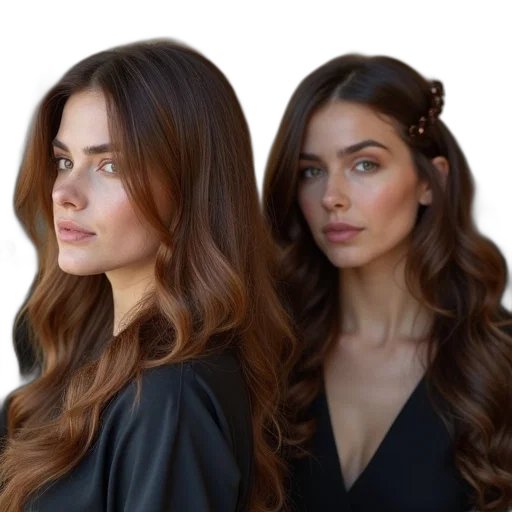 hair, crown, face, photorealistic transparent PNG cut-out