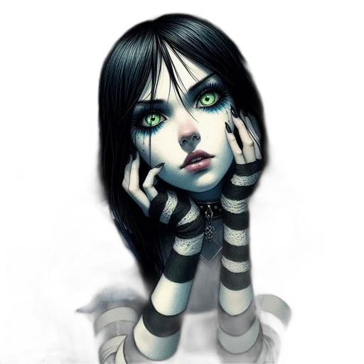 face, jewelry, mask, creature transparent PNG cut-out
