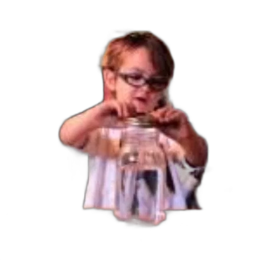 bottle, face, animal, creature transparent PNG cut-out
