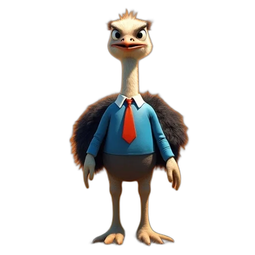 animal, creature, staff, jacket transparent PNG cut-out
