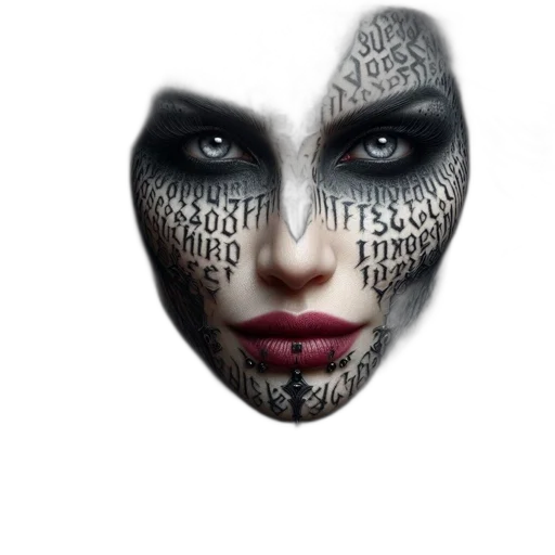 mask, face, jewelry, robot transparent PNG cut-out