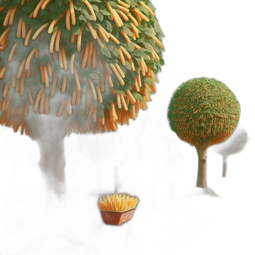 tree, hat, umbrella, hair transparent PNG cut-out