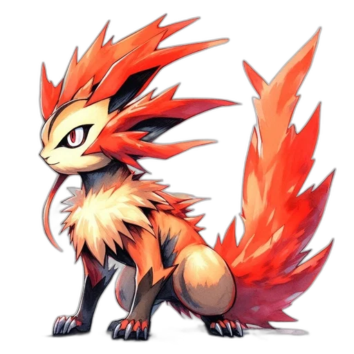 dragon, creature, animal, staff transparent PNG cut-out
