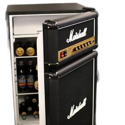 marshall, amplifier, turned, into transparent PNG cut-out