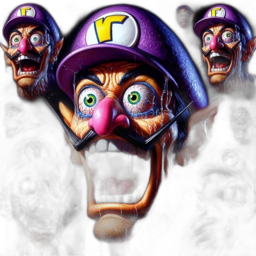 mask, face, concept art, 3d render transparent PNG cut-out