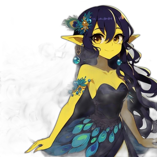 dragon, dress, fantasy art, concept art transparent PNG cut-out