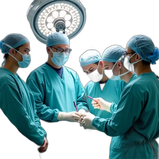staff, surgical, team, british transparent PNG cut-out