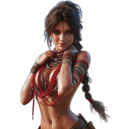 concept art, fantasy art, photorealistic, 3d render transparent PNG cut-out