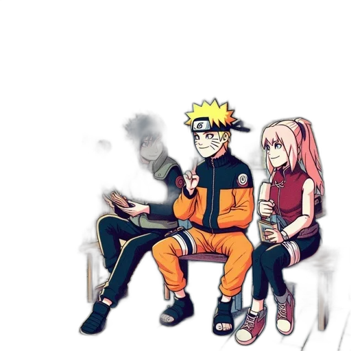 anime, comic book art, concept art, pixel art transparent PNG cut-out
