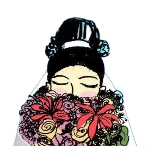 flower, mask, dress, crown transparent PNG cut-out