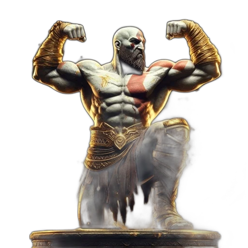 concept art, fantasy art, comic book art, 3d render transparent PNG cut-out