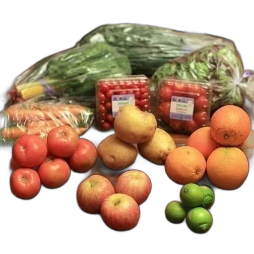 food, variety, fresh, produce transparent PNG cut-out