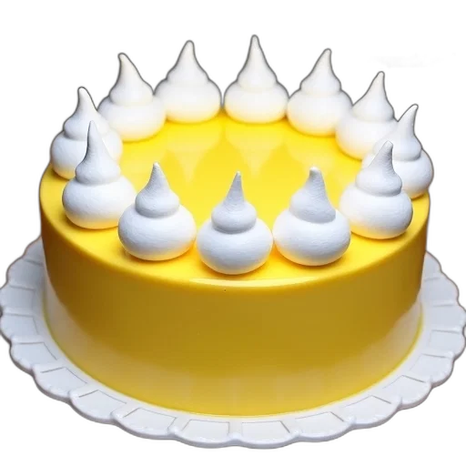 crown, hat, food, 3d render transparent PNG cut-out