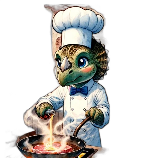 staff, food, dragon, pixel art transparent PNG cut-out