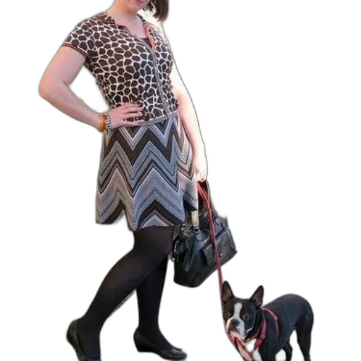 dress, staff, monochrome, woman transparent PNG cut-out