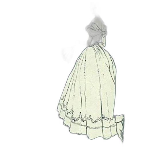 dress, jacket, crown, mask transparent PNG cut-out