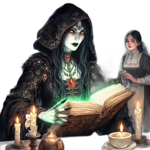 fantasy art, concept art, comic book art, fire transparent PNG cut-out