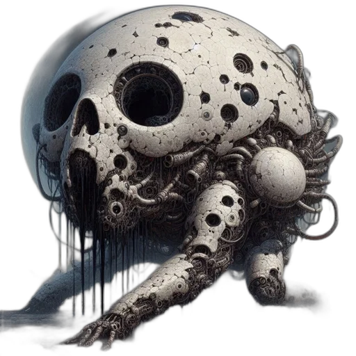 mask, creature, robot, face transparent PNG cut-out