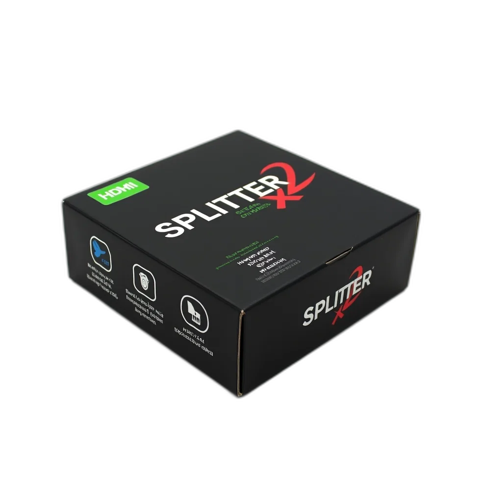 3d render, black, box, green transparent PNG cut-out