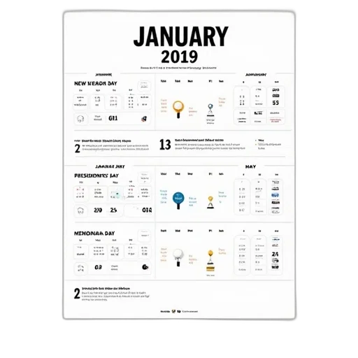 monochrome, calendar, page, january transparent PNG cut-out