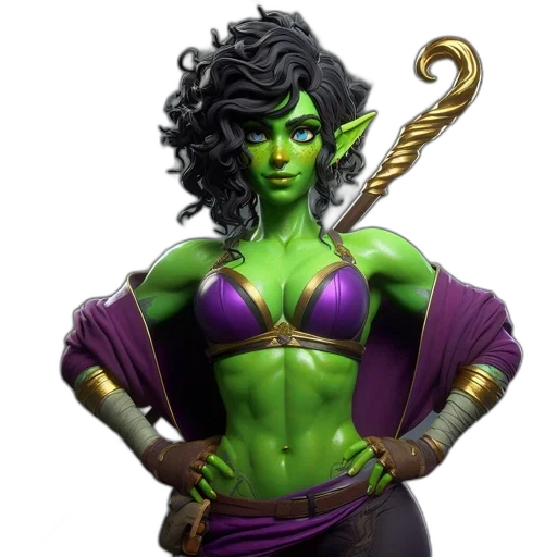 staff, fantasy art, concept art, comic book art transparent PNG cut-out