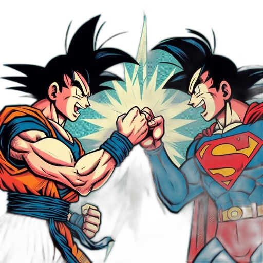 comic book art, concept art, cartoon, anime transparent PNG cut-out
