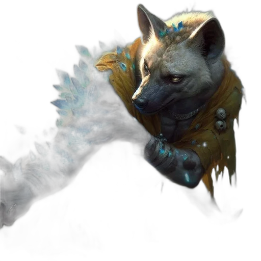 dragon, creature, staff, animal transparent PNG cut-out