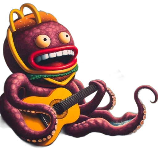 creature, staff, animal, robot transparent PNG cut-out