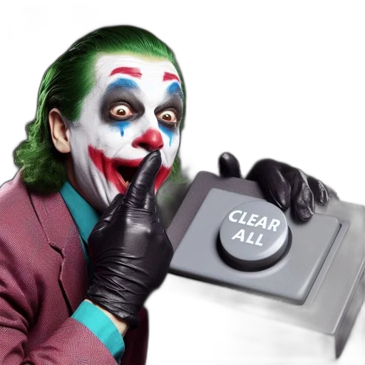 weapon, joker, character, portrayed transparent PNG cut-out