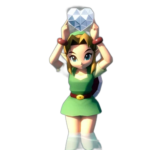 dress, staff, weapon, crown transparent PNG cut-out