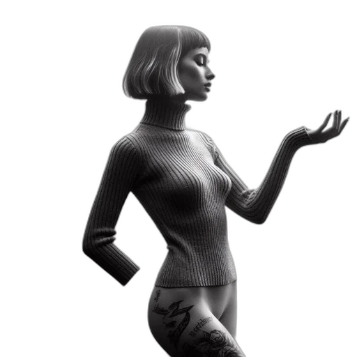 dress, robot, creature, jewelry transparent PNG cut-out