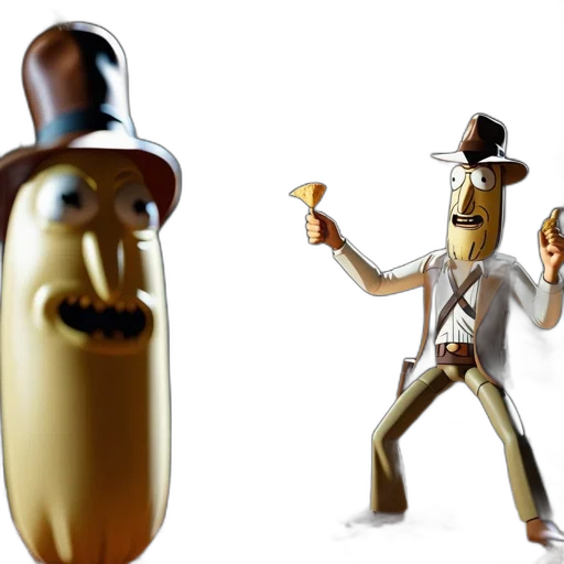 food, bottle, hat, robot transparent PNG cut-out