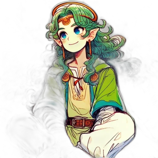 staff, dragon, mask, fantasy art transparent PNG cut-out