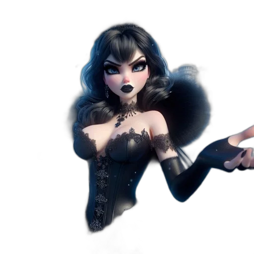 concept art, fantasy art, comic book art, 3d render transparent PNG cut-out