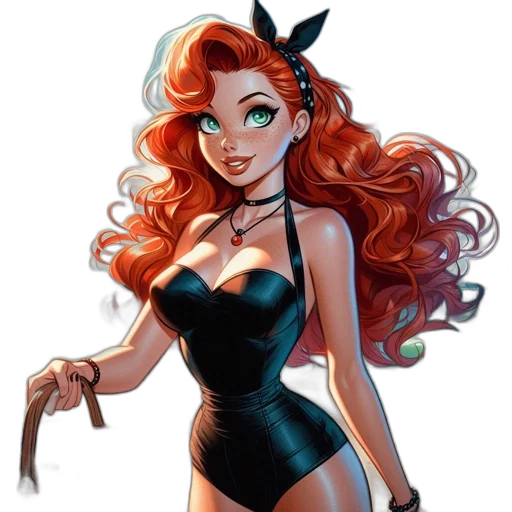 dress, comic book art, cartoon, concept art transparent PNG cut-out