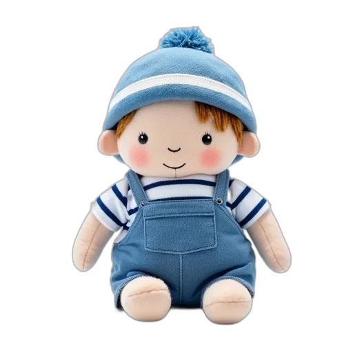 hat, 3d render, small, plush transparent PNG cut-out
