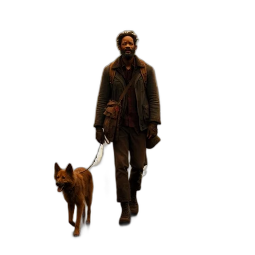 animal, staff, jacket, creature transparent PNG cut-out