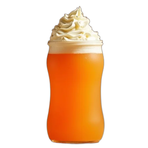 food, bottle, crown, orange transparent PNG cut-out