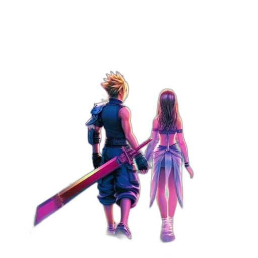 sword, weapon, concept art, pixel art transparent PNG cut-out
