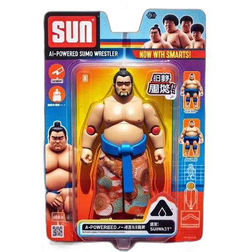 concept art, 3d render, ai-powered, sumo transparent PNG cut-out
