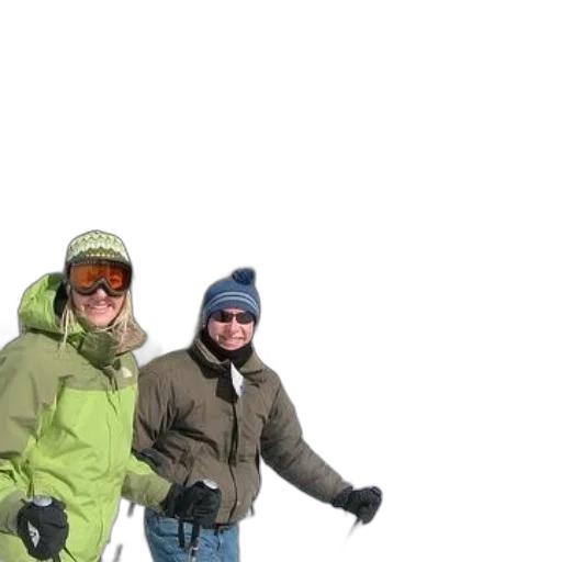 jacket, staff, hat, 3d render transparent PNG cut-out