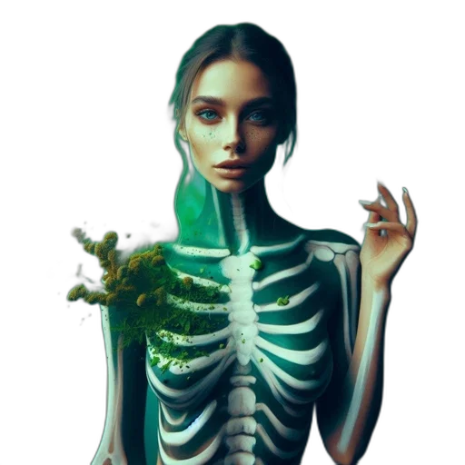 dress, jewelry, creature, fantasy art transparent PNG cut-out