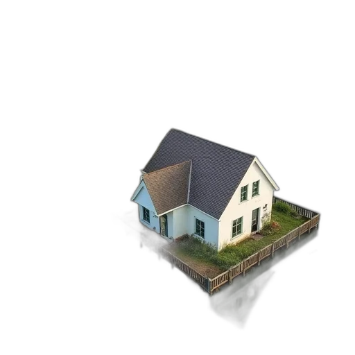 building, furniture, 3d render, concept art transparent PNG cut-out
