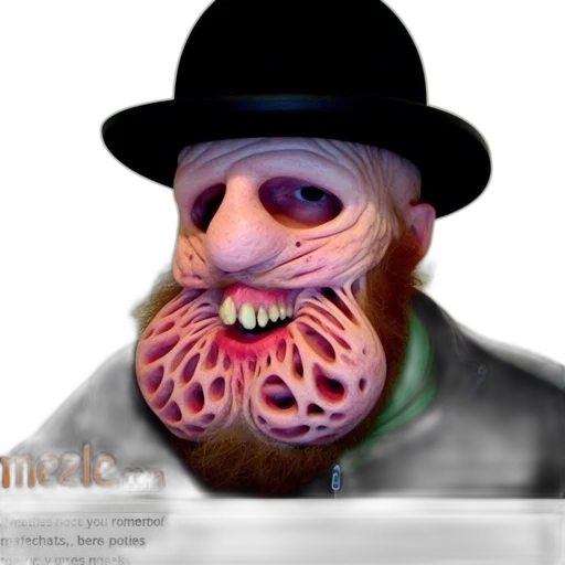 mask, creature, face, hat transparent PNG cut-out