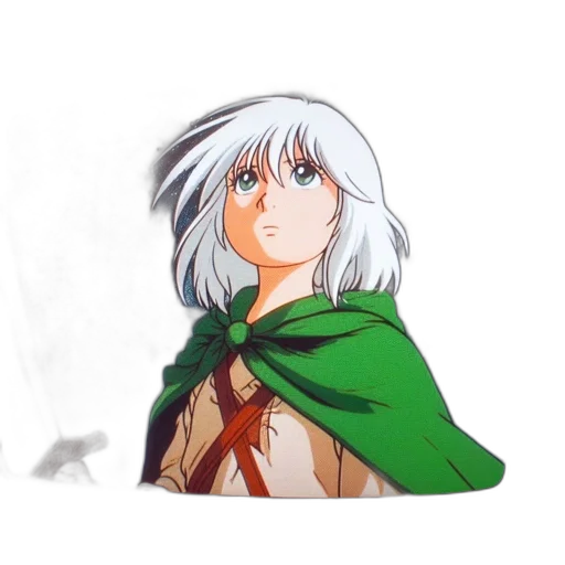 dragon, sword, jacket, face transparent PNG cut-out