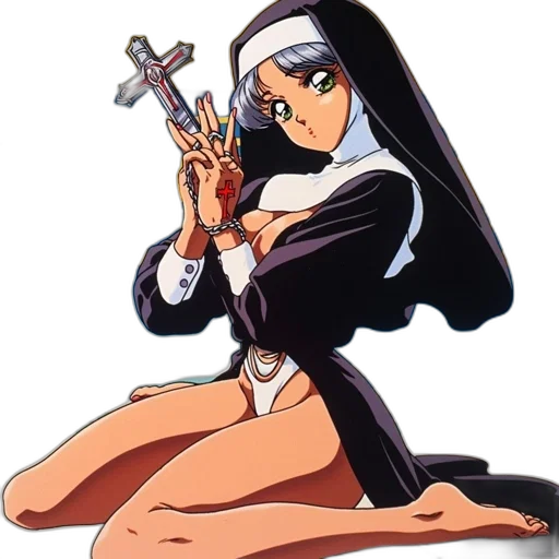 weapon, staff, anime, cartoon transparent PNG cut-out